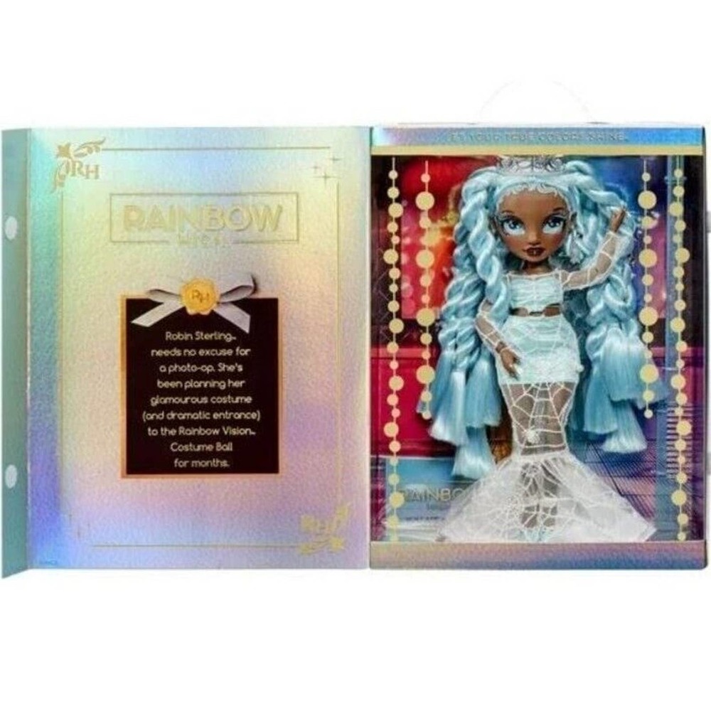 Rainbow High 2022 Vision Costume Ball Robin Sterling Spider Doll - Picture 3 of 5